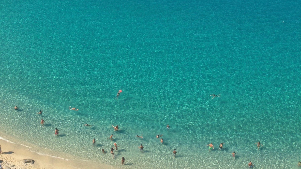Beach at Tropea Italy