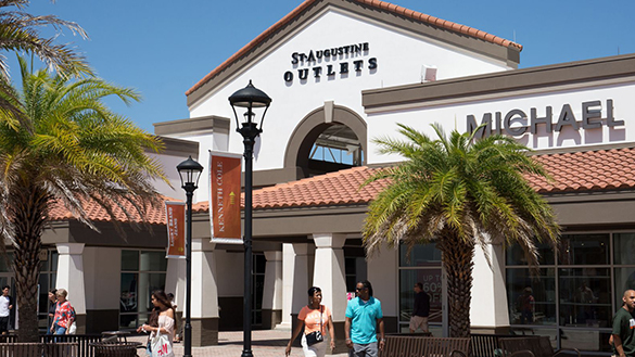 Exterior of St. Augustine Premium Outlets