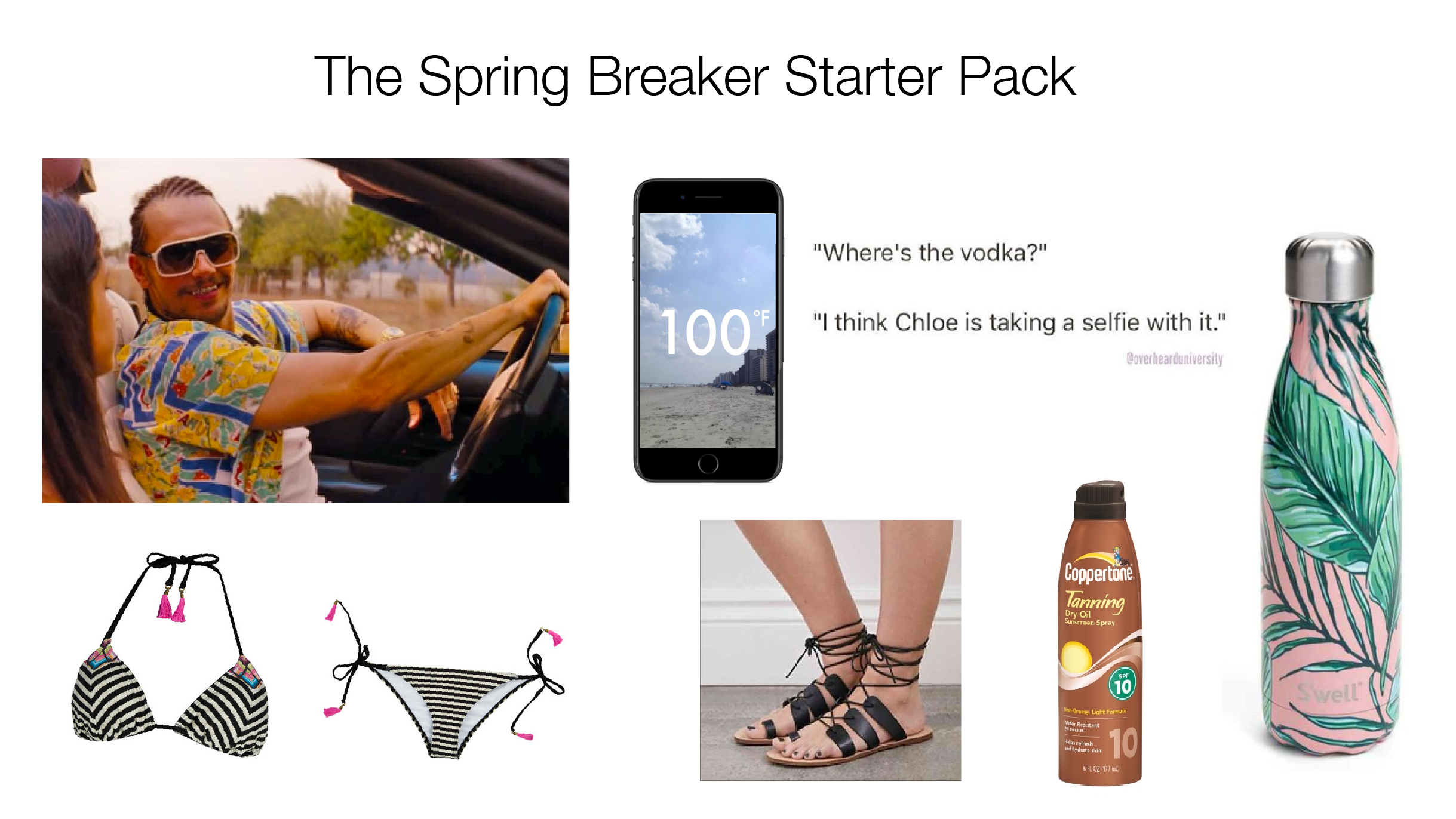 Spring Breaker Starter Pack