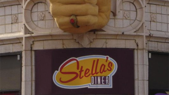 Stella's Diner Exterior 