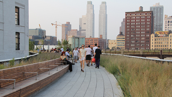 The Highline Elevated Park