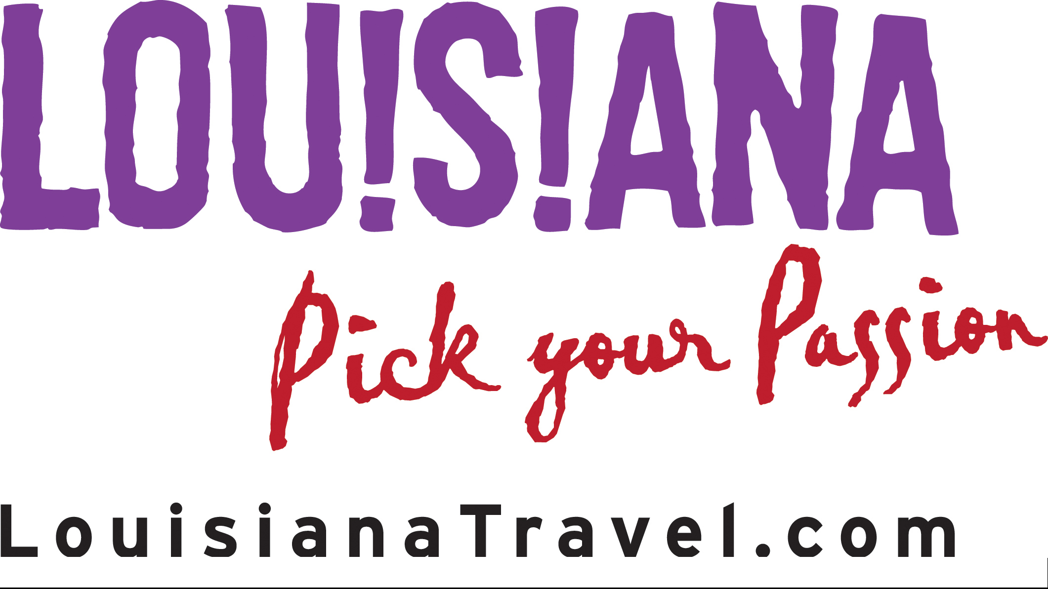 LouisianaTravel.com Logo Pick Your Passion