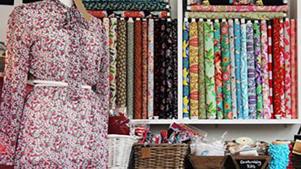 Fabrics Galore London Sewing Shopping