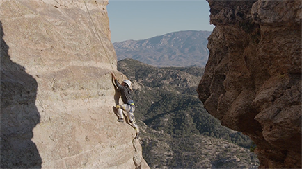 Rock Climbing in the Dragoon Mountains in Tucson Arizona