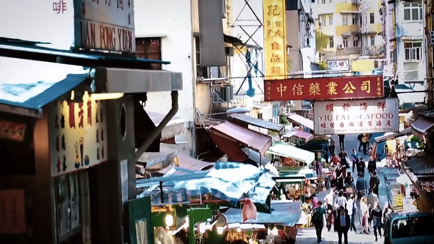 Hong Kong's Vibrant Street Scene