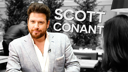 Chef Scott Conant on Travel Savvy TV